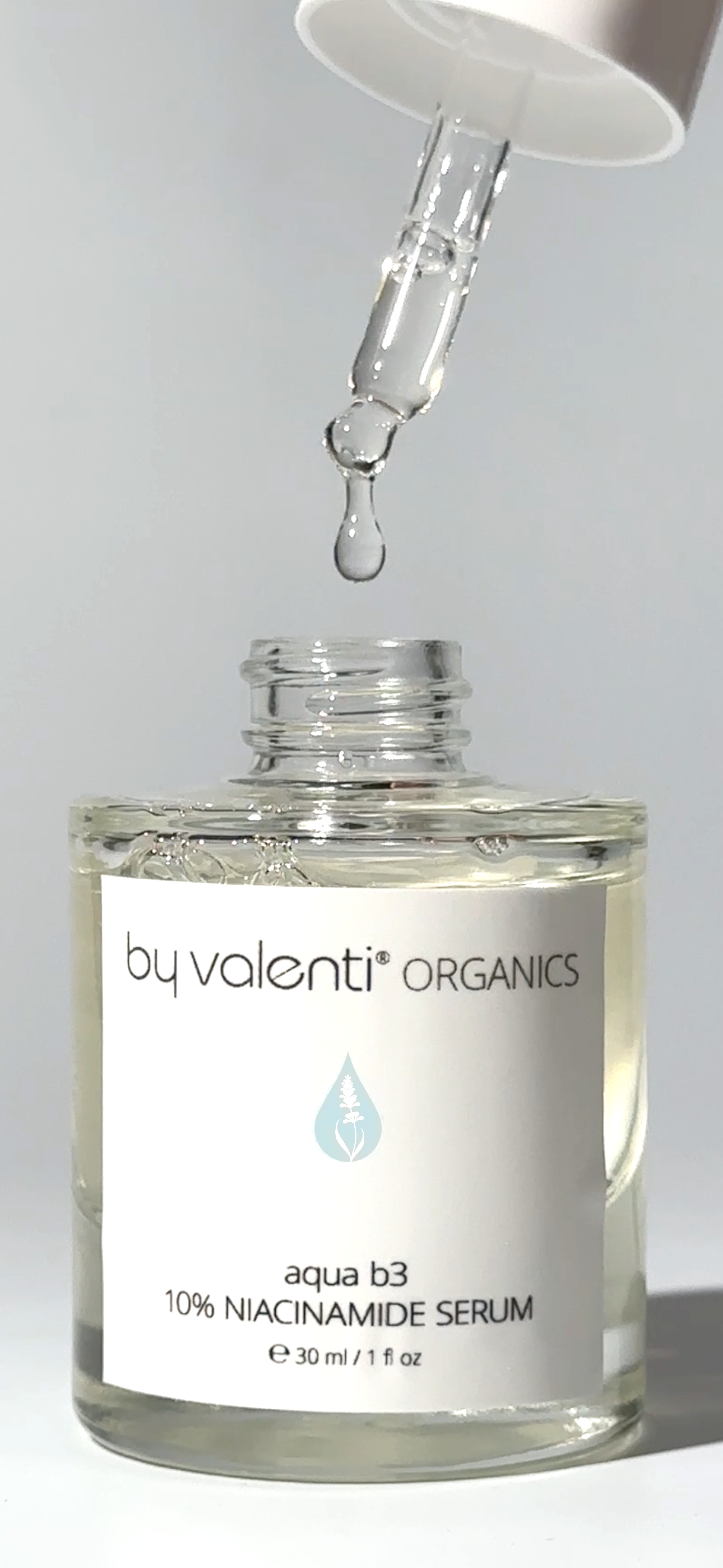 by valenti organics aqua b3 10% niacinamide serum