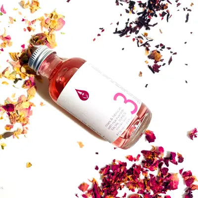 Roses & Hibiscus with Niacinamide Facial Toner By Valenti Organics Skin Care for Menopausal Skin