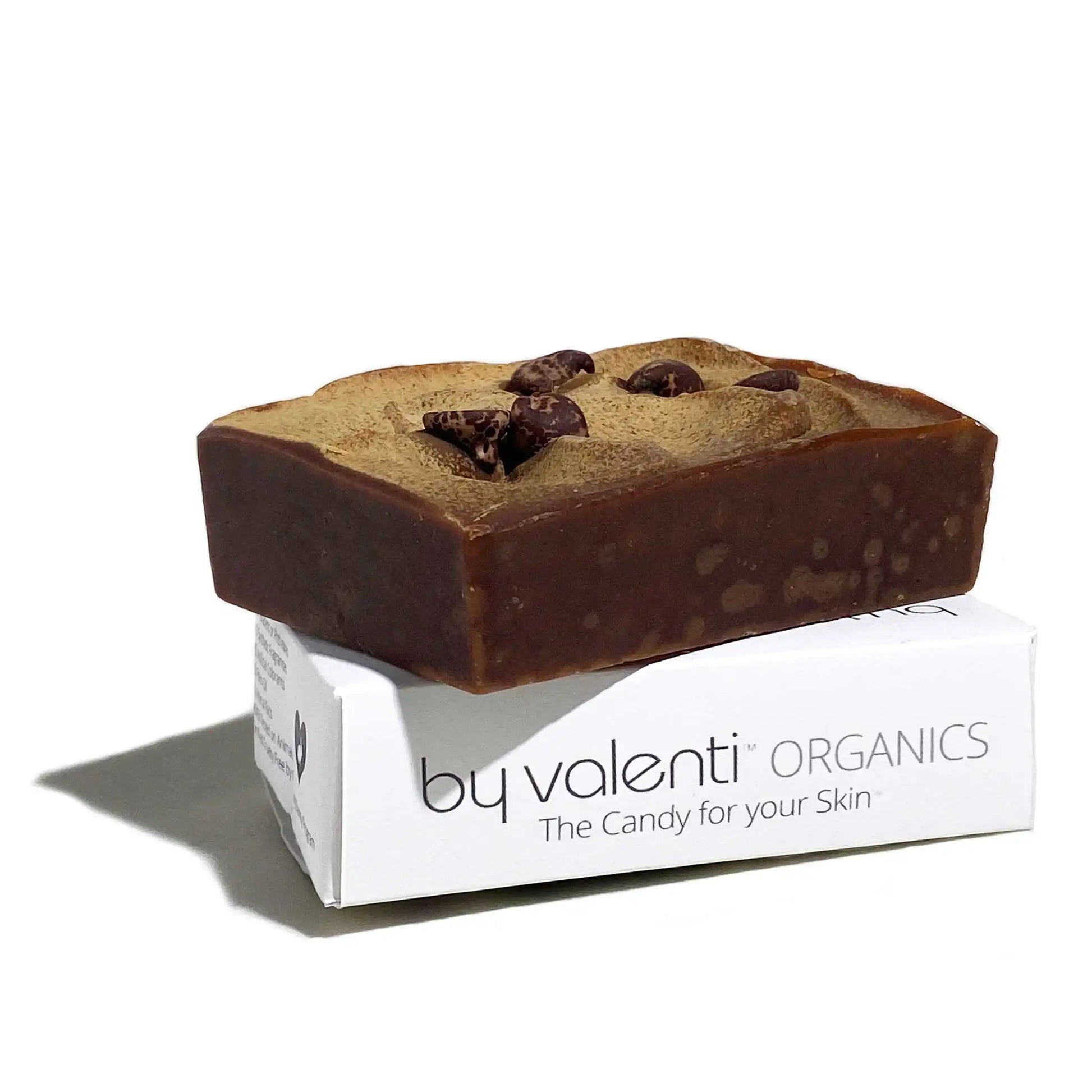 Dark Raw Chocolate Bar Soap By Valenti Organics The Candy for your Skin Natural Skincare Soaps