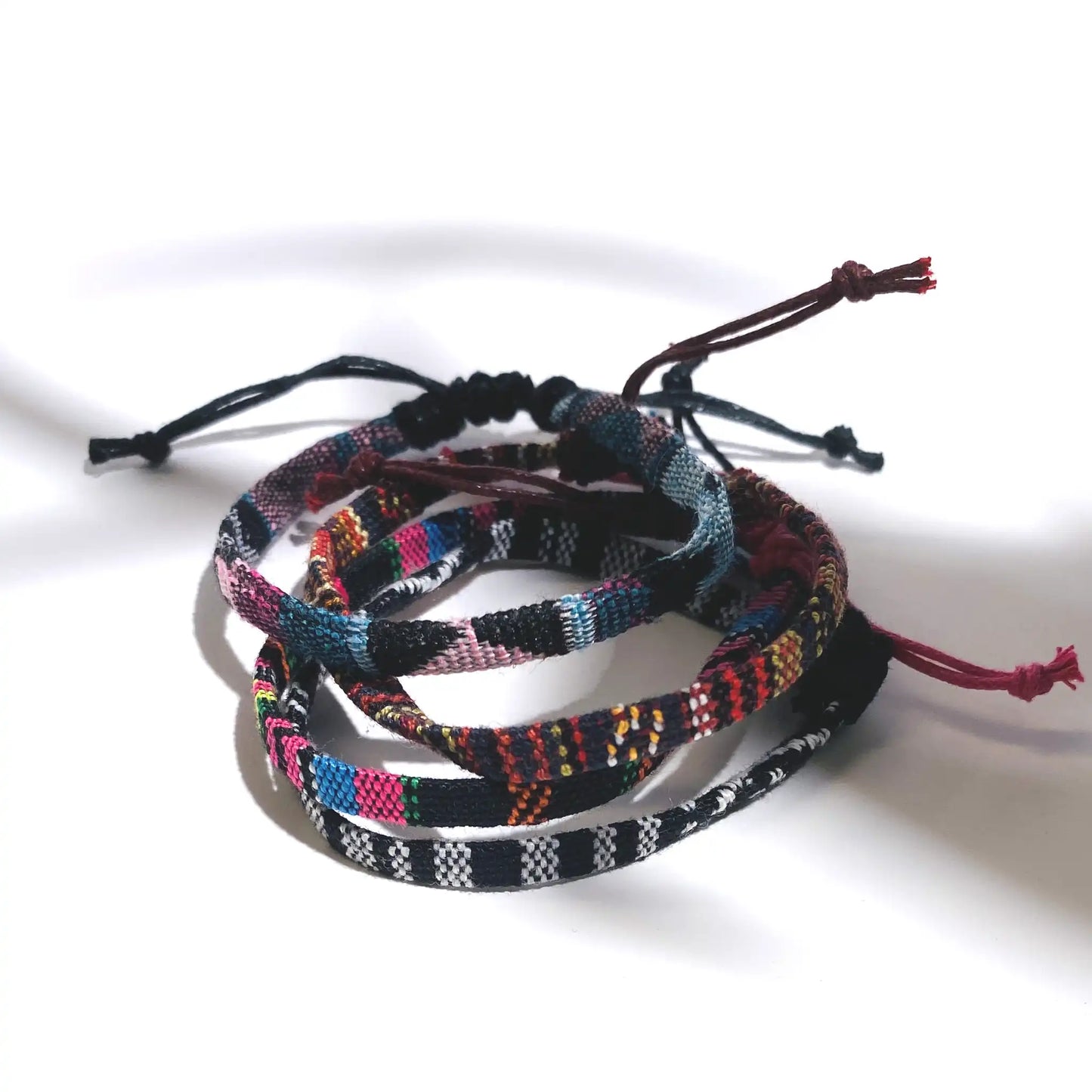 By Valenti BOHO Style Woven Bracelates Made from Natural Materials