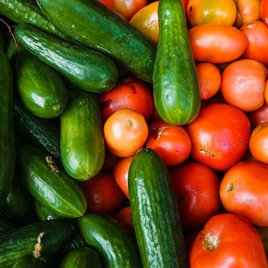 Cucumber and Tomato Dip Recipe - By Valenti Organics Blog