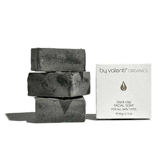 Black Cay Facial Soap for Sensitive Acne Prone Skin, Dermatitis and Eczema By Valenti Organics Natural Skincare