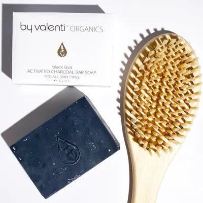 Black Lava Natural Soap for Acne Prone Skin By Valenti Organics Skincare