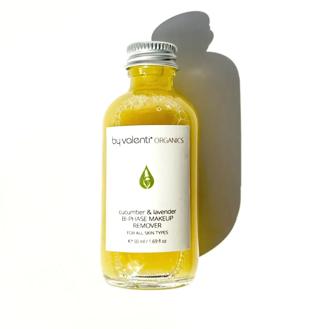 Cucumbre Lavender Biphase Makeup Remover By Valenti Organics Clean Cruelty Free Cosmetics