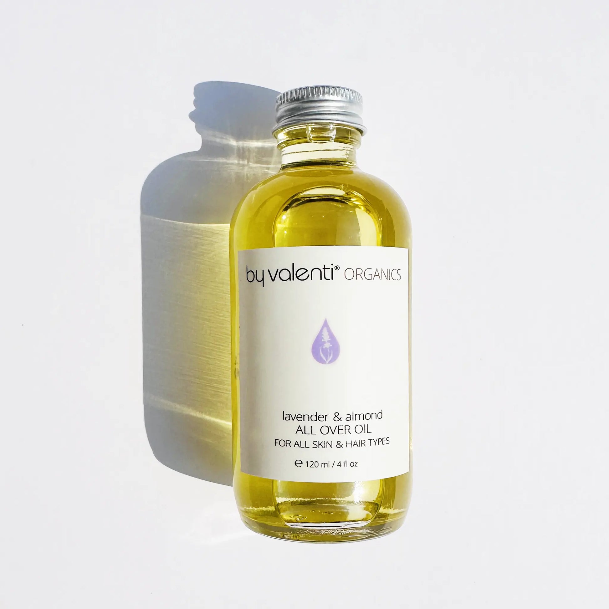 By Valenti Organics Lavender Almond Body Oil for Healthier Happier Skin