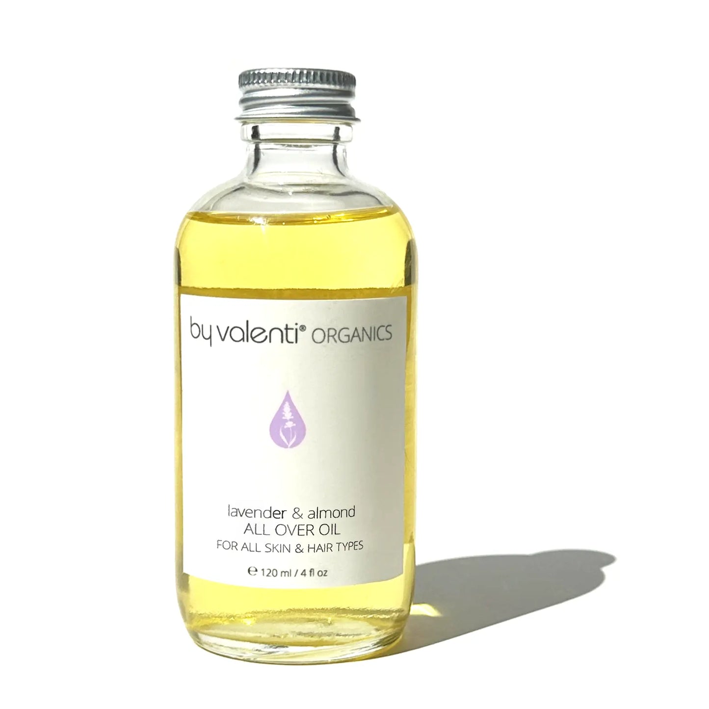 By Valenti Organics Lavender Almond Body Oil for Healthier Happier Skin