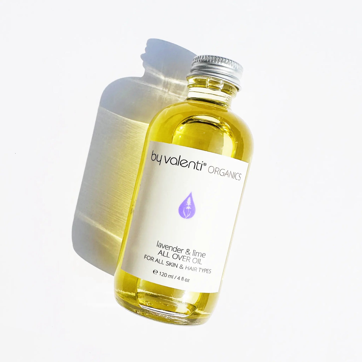 By Valenti Organics Lavender & Lime Body Oil for Healthier, Happier Skin