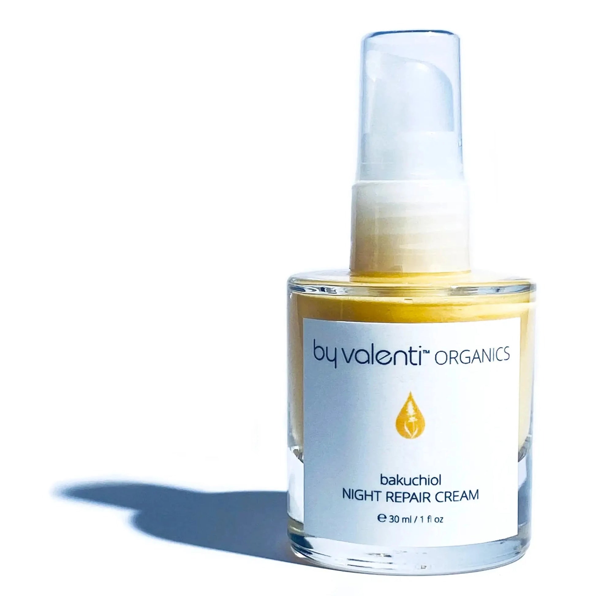 Bakuchiol Night Repair Cream with Retinol, Ceramides and Hyaluronic Acid - By Valenti Organics Skincare