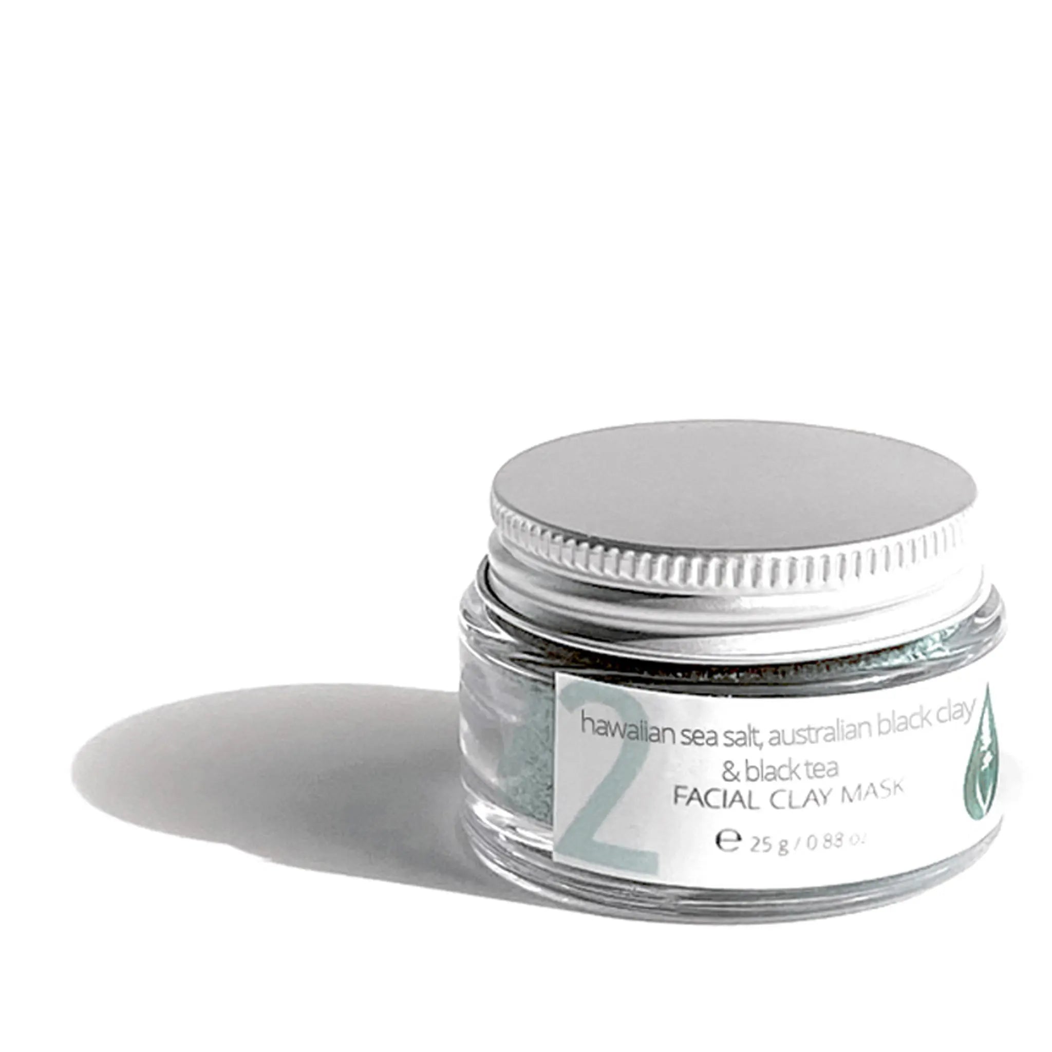 Skin Purifying By Valenti Organics Hawaiian Sea Salt, Australian Black Clay & Black Tea Natural SkincareFacial Clay Mask