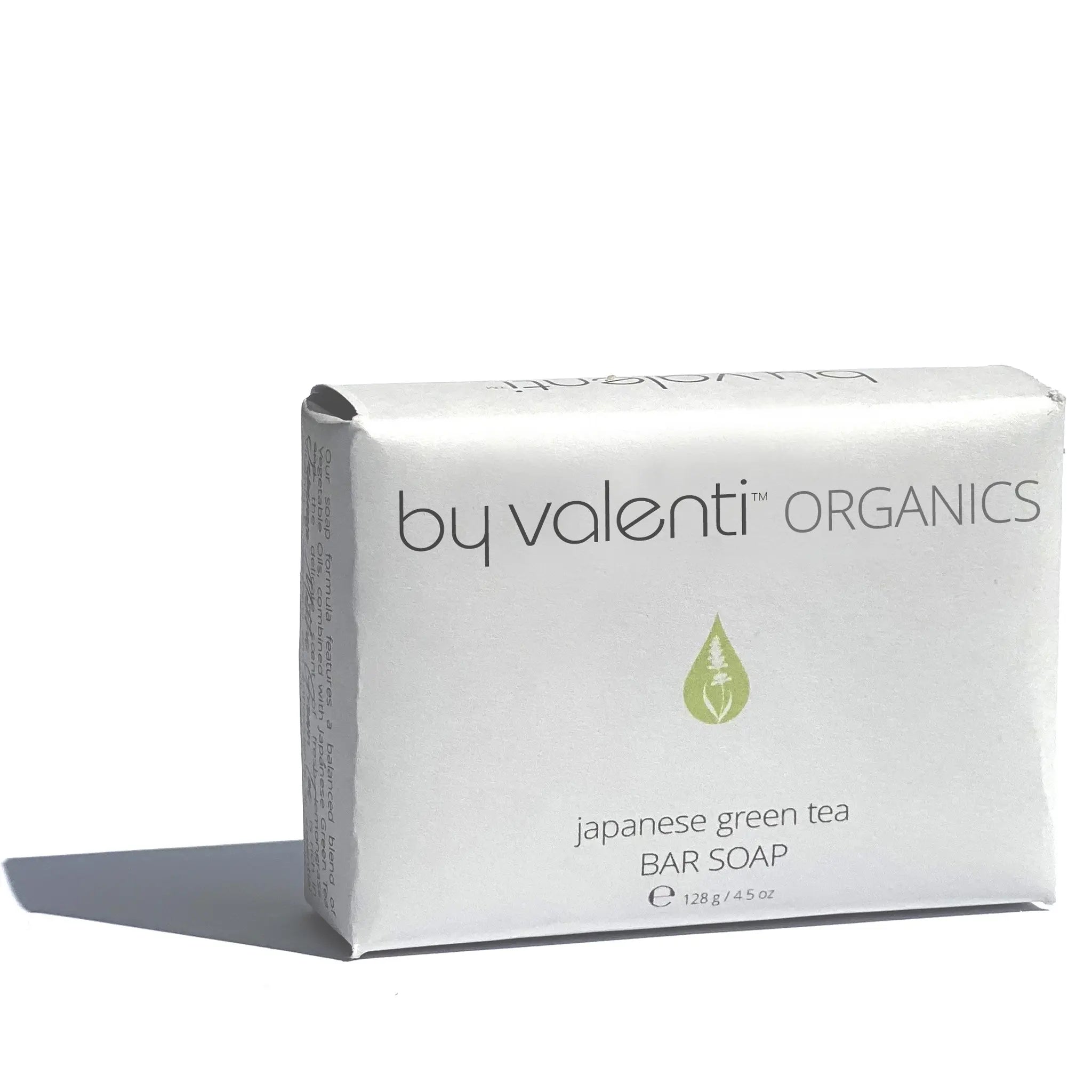 By Valenti Organics Japanese Green Tea Moisturizing Soap Bar