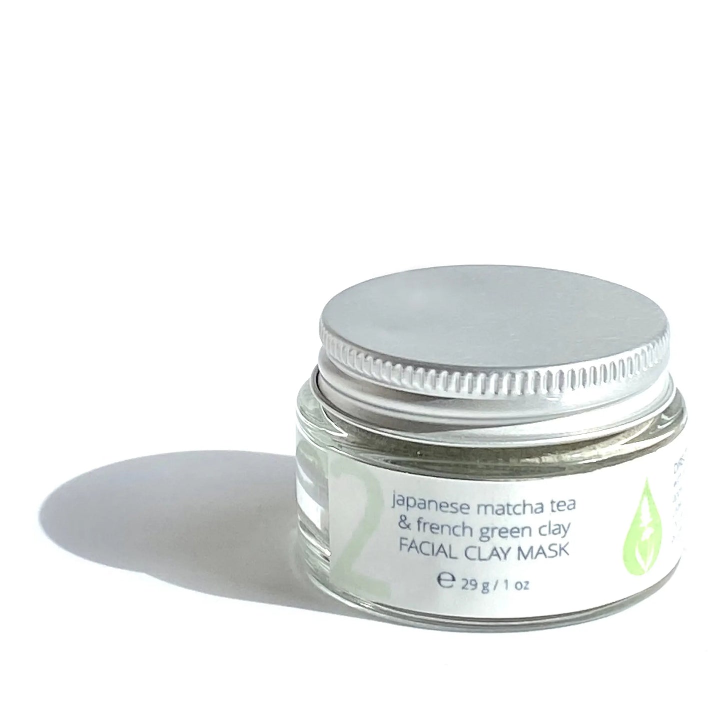 Japanese Matcha Tea & French Green Clay Beautifying Facial Clay Mask By Valenti Organics Organic Skincare
