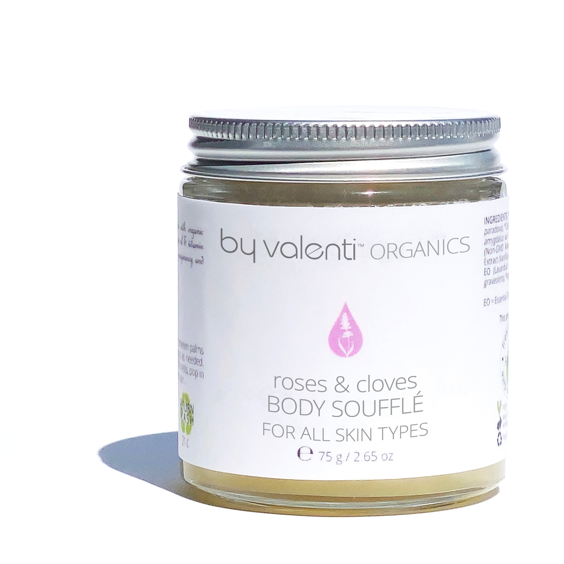 by valenti roses and cloves body soufflé whipped cream